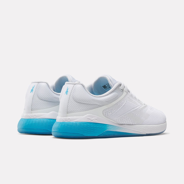 Reebok Nano X5 女 訓練鞋 穩定 健身 重訓 白 藍 [100225451], , large