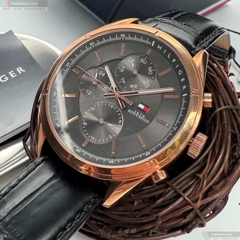 [TIMEMASTER] TommyHilfiger watch, 44mm, TH00067, , large