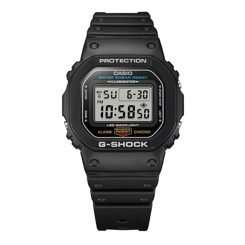 CASIO 卡西歐 G-SHOCK 經典DW-5600系列電子腕錶 DW-5600UE-1, , large