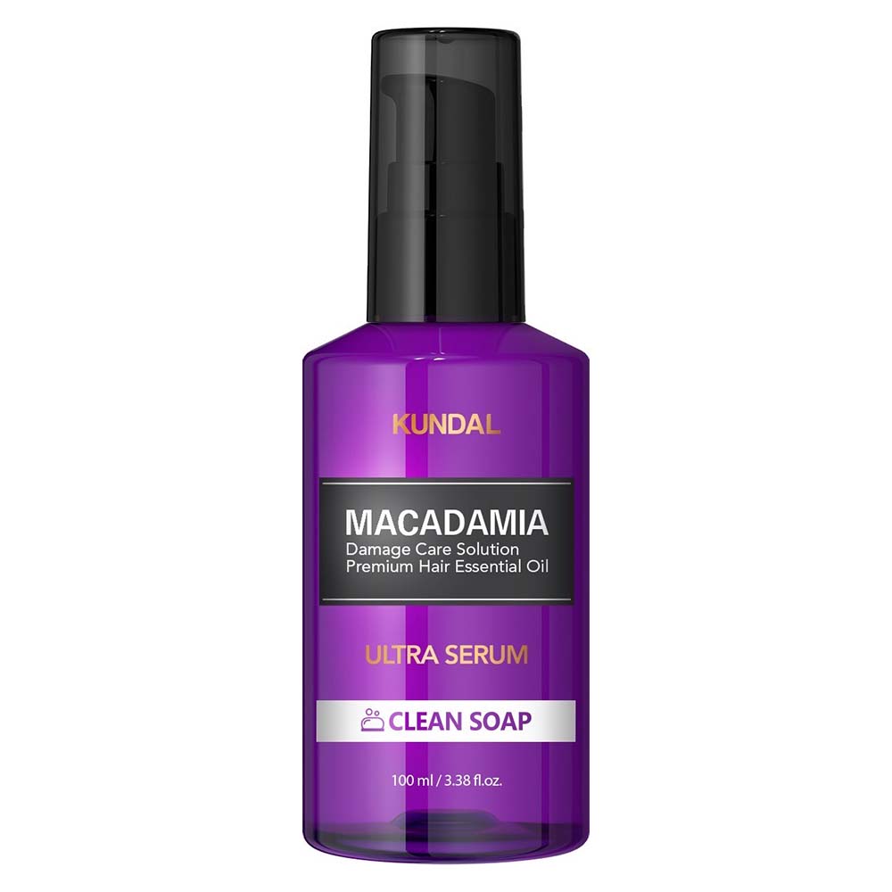 [巨林生化科技]【KUNDAL昆黛爾】MACADAMIA Damage Care Solution Premium Hair Essential Oil 100ml(CLEAN SOAP), , large