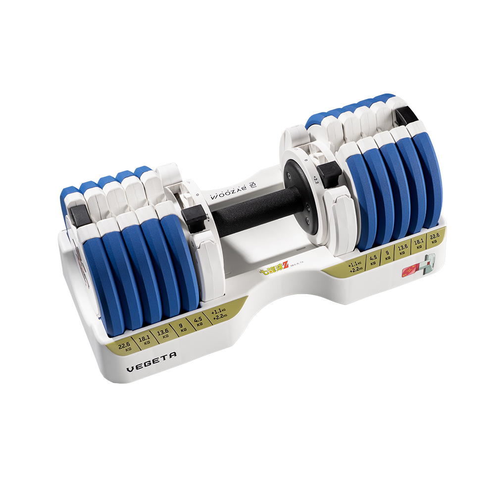 【BYZOOM FITNESS】七龍珠Z 25kg(55LB)15段重量 可調式啞鈴 (達爾款), , large