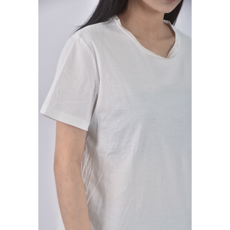 (M) kimhekim韓牌棉質純棉白色短袖上衣二手衣, , large