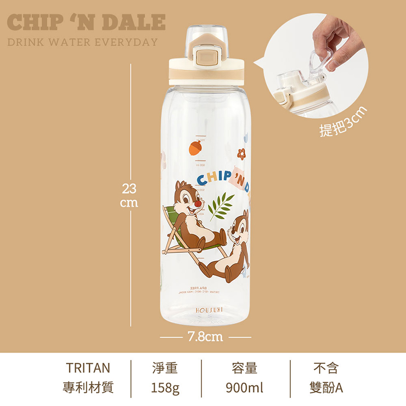 ONE TOUCH TRITAN WATER BOTTLE, , large
