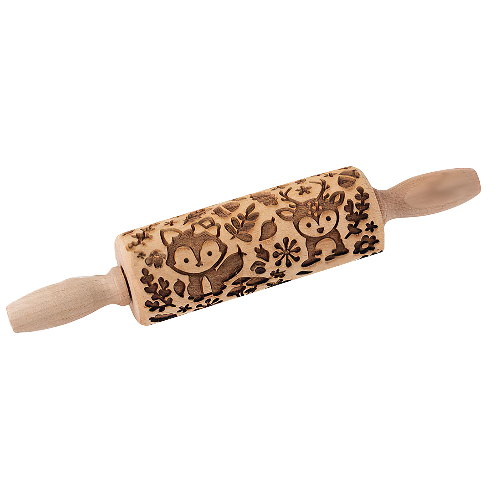 cookie-pattern-rolling-pin, , large