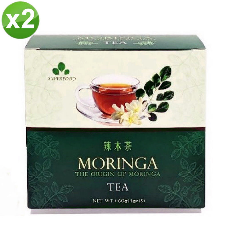  Miracle Moringa Tea (4g x 15 packs)/box- 2 boxes/set, , large
