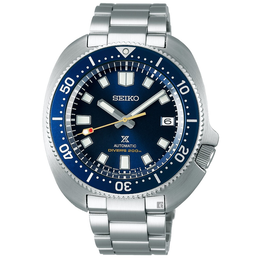 SEIKO 精工 潛水錶55週年限量款 Prospex 潛水機械錶 6R35-01G0B/SPB183J1