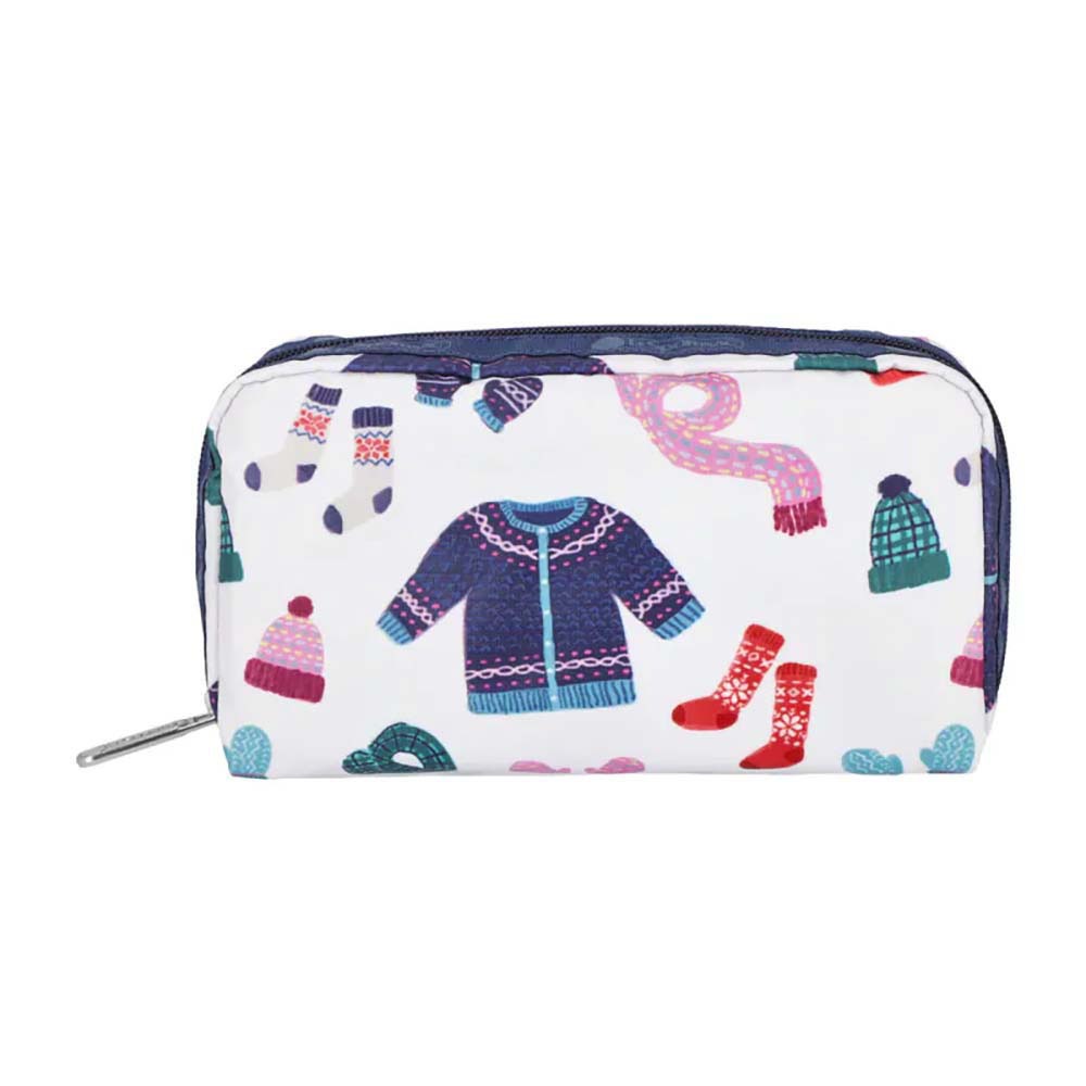 |快速出貨|Lesportsac Rectangular Cosmetic 長形收納化妝包/ 暖冬時尚, , large