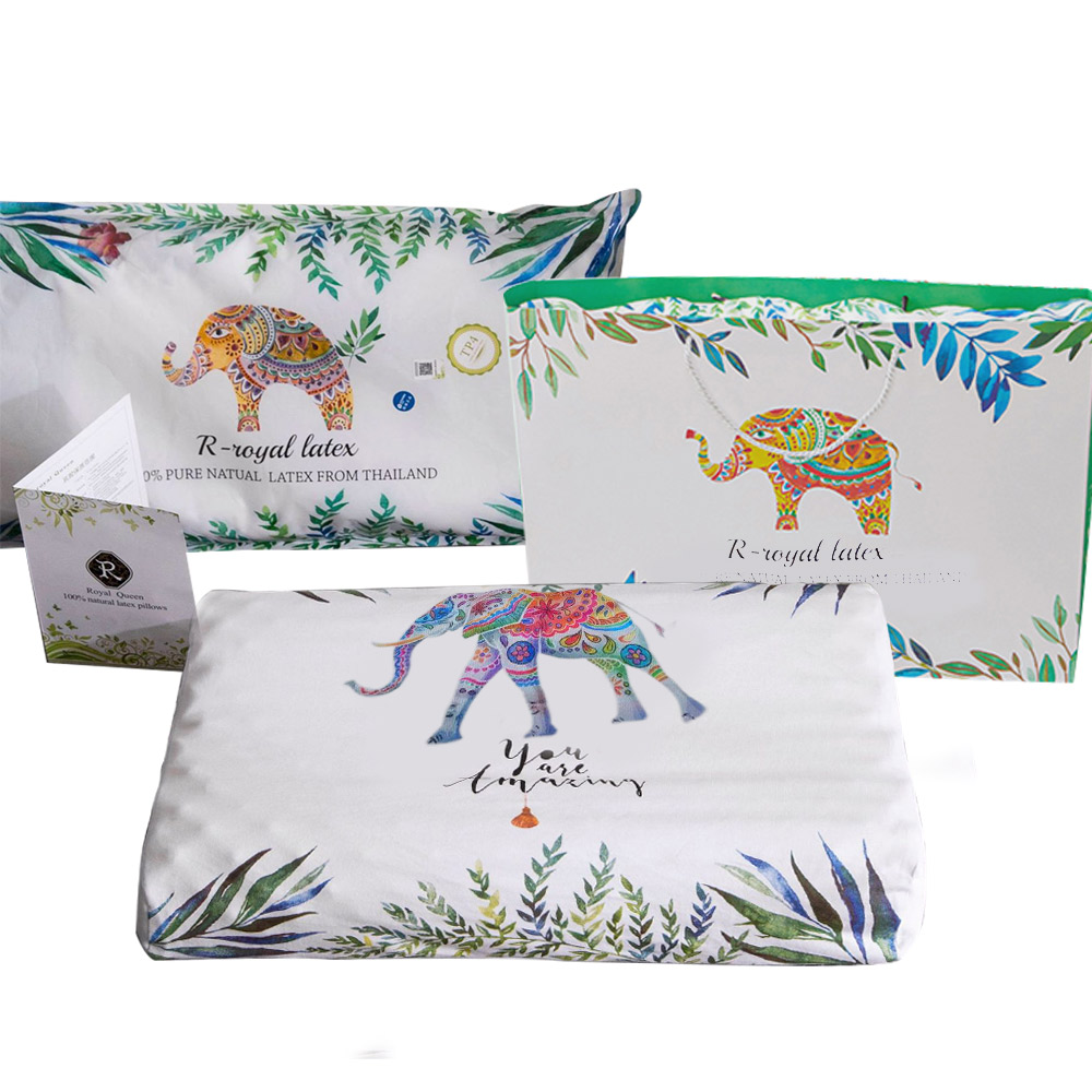 【三浦太郎】皇室泰國大象乳膠枕(泰國乳膠枕/枕頭/記憶枕)(B0229), , large