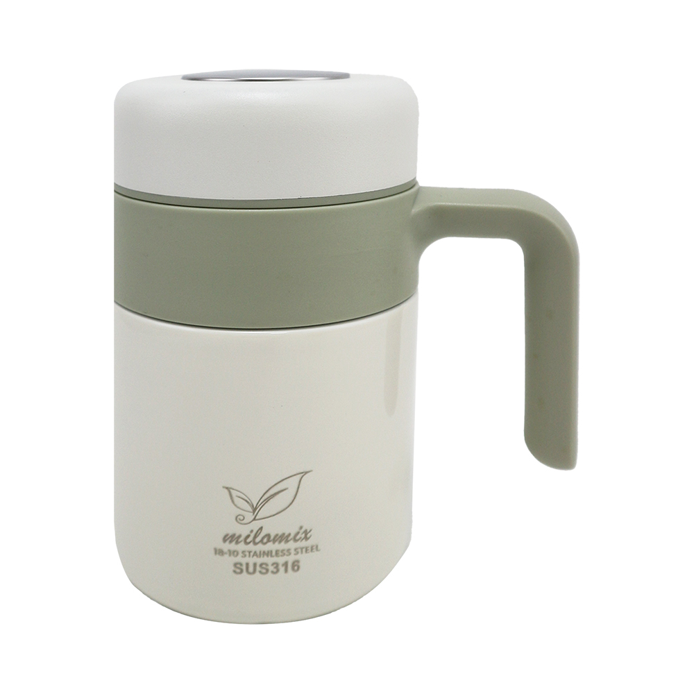 凱洛琳316不鏽鋼保溫杯-500ml-白色-1支, , large