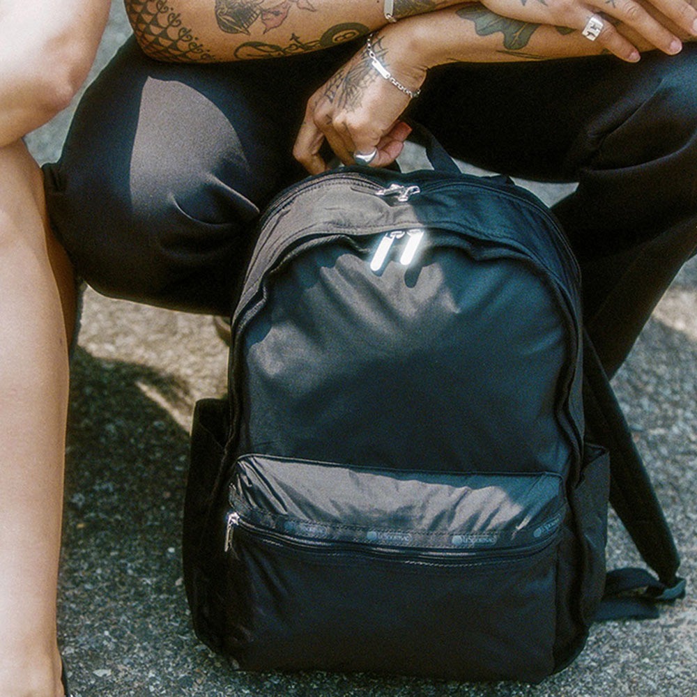 Lesportsac Route Backpack 健行後背包/ 永恆黑, , large