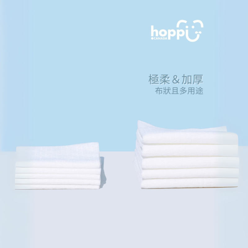 【意創趨術】Hoppi 雲柔乾濕兩用巾 100抽 12包/箱, , large