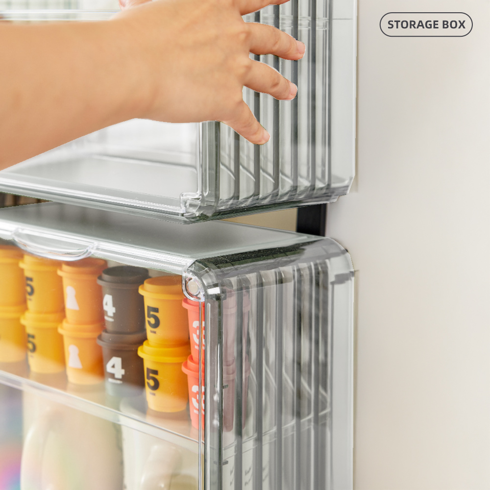 【上手家居】透明壓克力馬克杯收納箱 全透明壓克力(防塵杯架/茶杯架/杯子收納櫃/杯子收納箱/廚房收納), , large