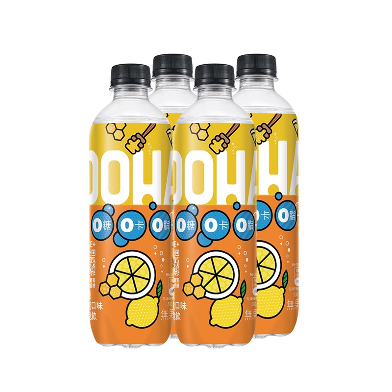 OOHA SPARKLING Lemon Honey  500ml, , large