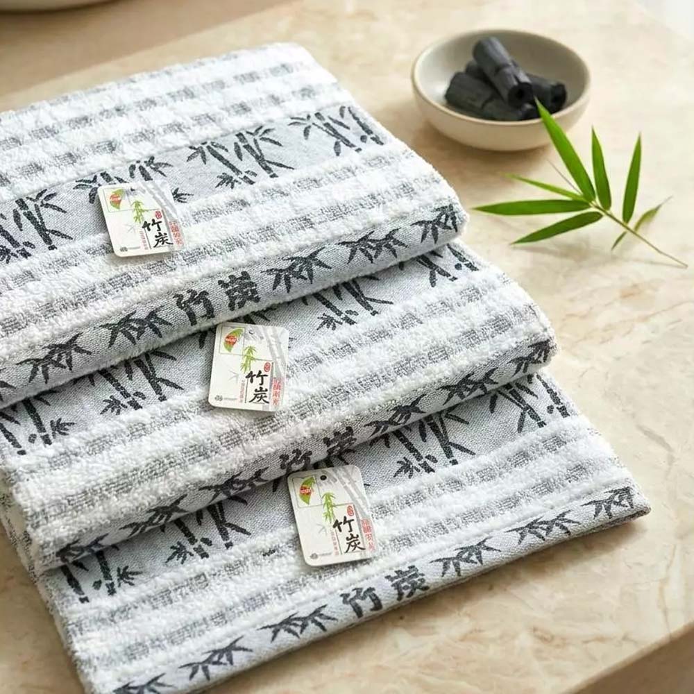凱美棉業| MIT台灣製 精梳棉抗菌除臭純棉竹炭毛巾, , large