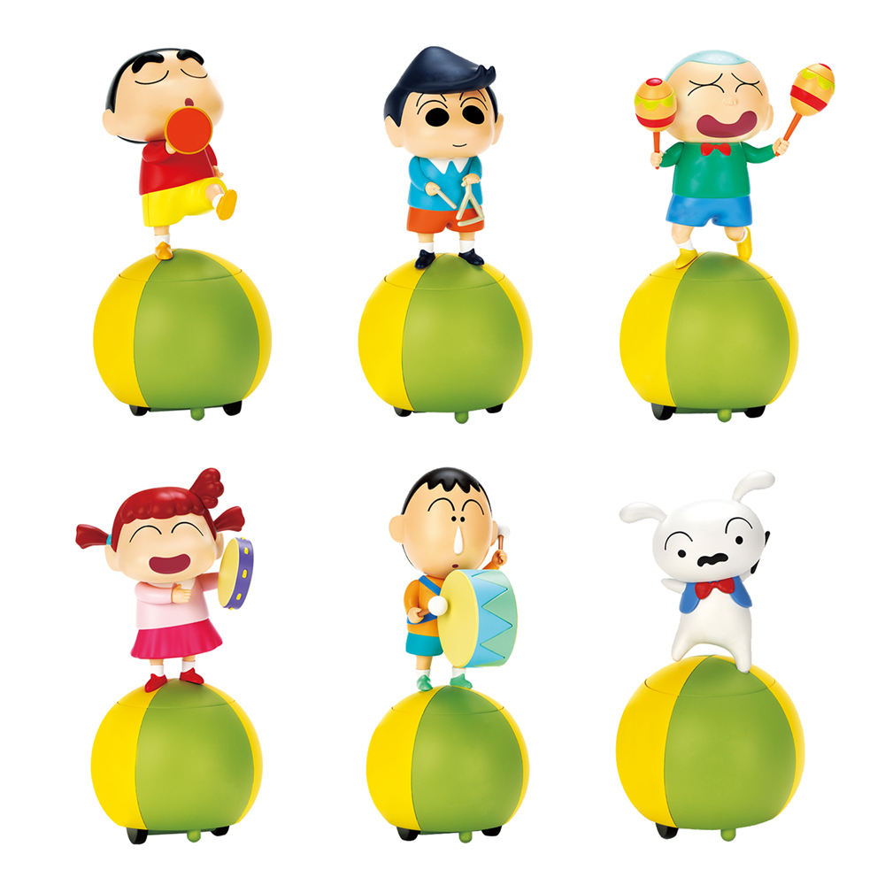 蠟筆小新-春日部搖擺樂隊公仔, , large
