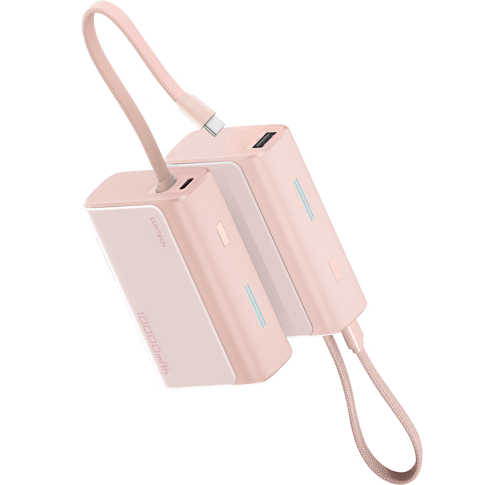 【Wh+CCC】CUKTECH 酷態科 CP133L 33W 行動電源 10000mAh (LPB100) - 沙灘粉, , large