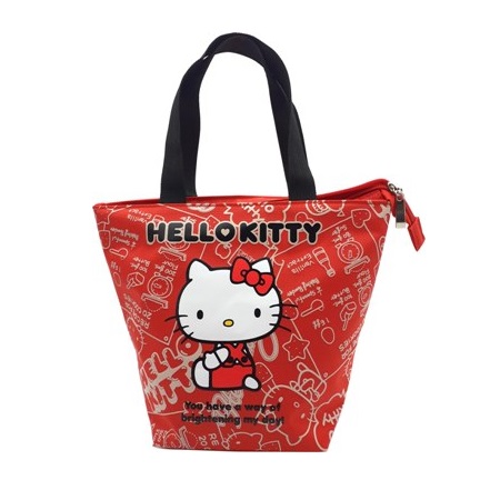 Hello Kitty餃型便當袋, , large