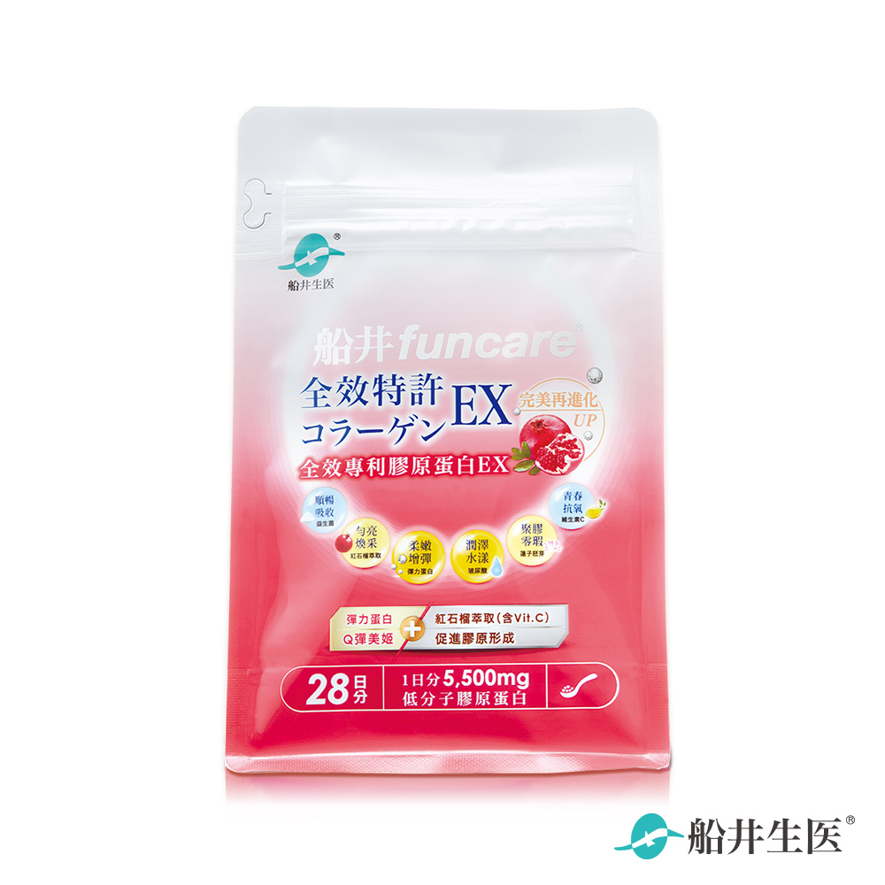 【船井】全效專利膠原蛋白EX(196g/包), , large