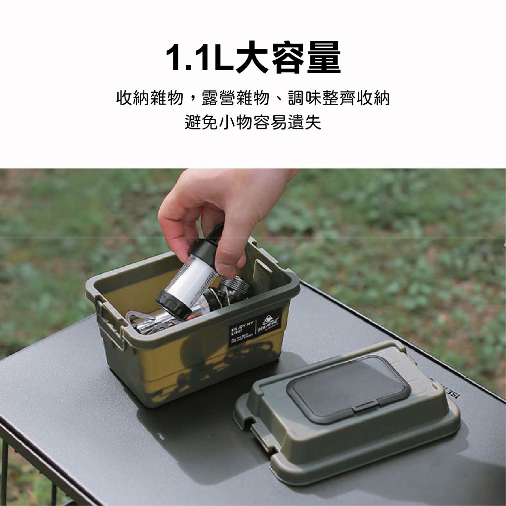 【Treewalker露遊】露營迷你收納面紙盒  濕紙巾收納盒  (隨機出貨), , large