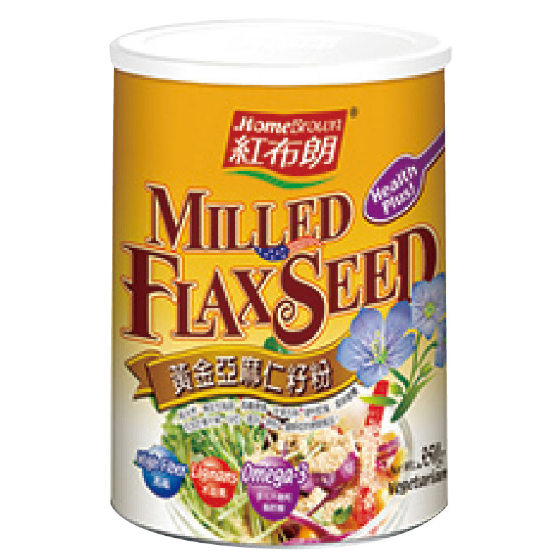 Home Brown Milled Flax Seed, , large