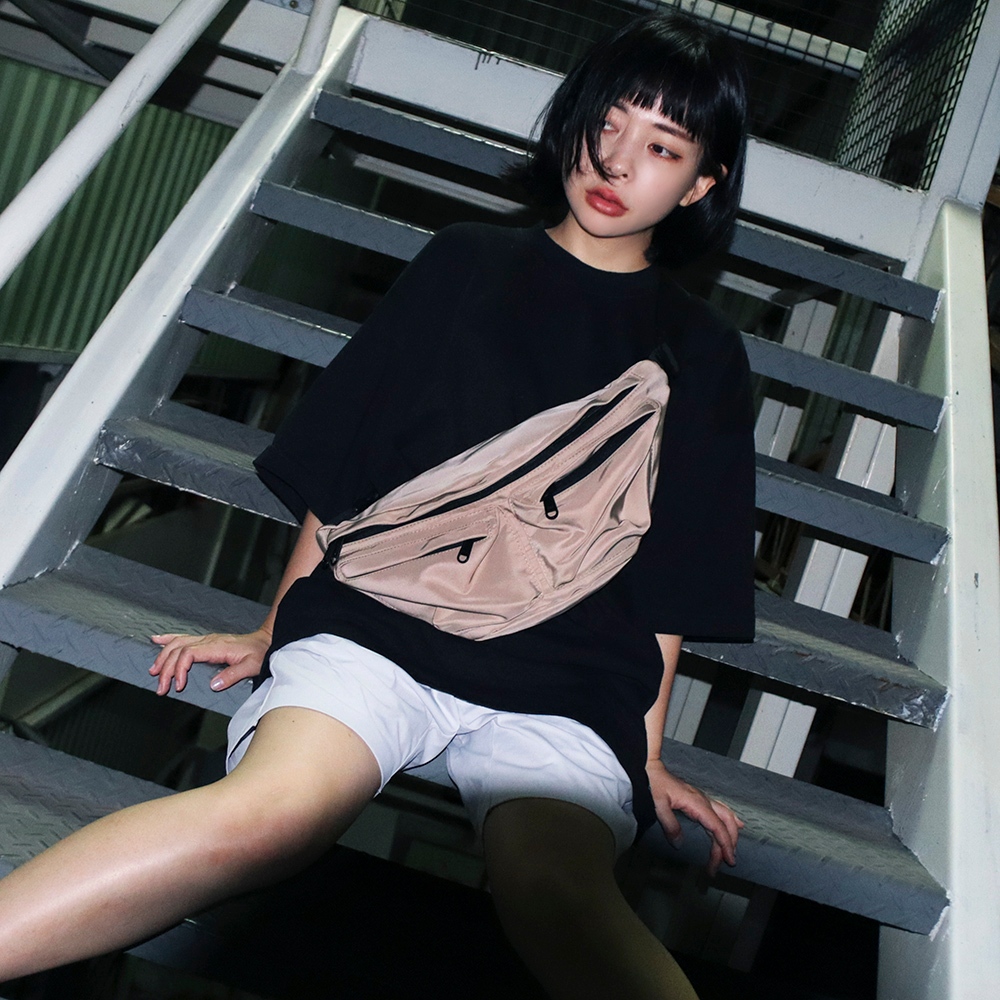 【YUNJOIN】EffoEase 快取雙袋斜跨包-大地 胸包 隨身背 肩背包 流行 穿搭配件, , large