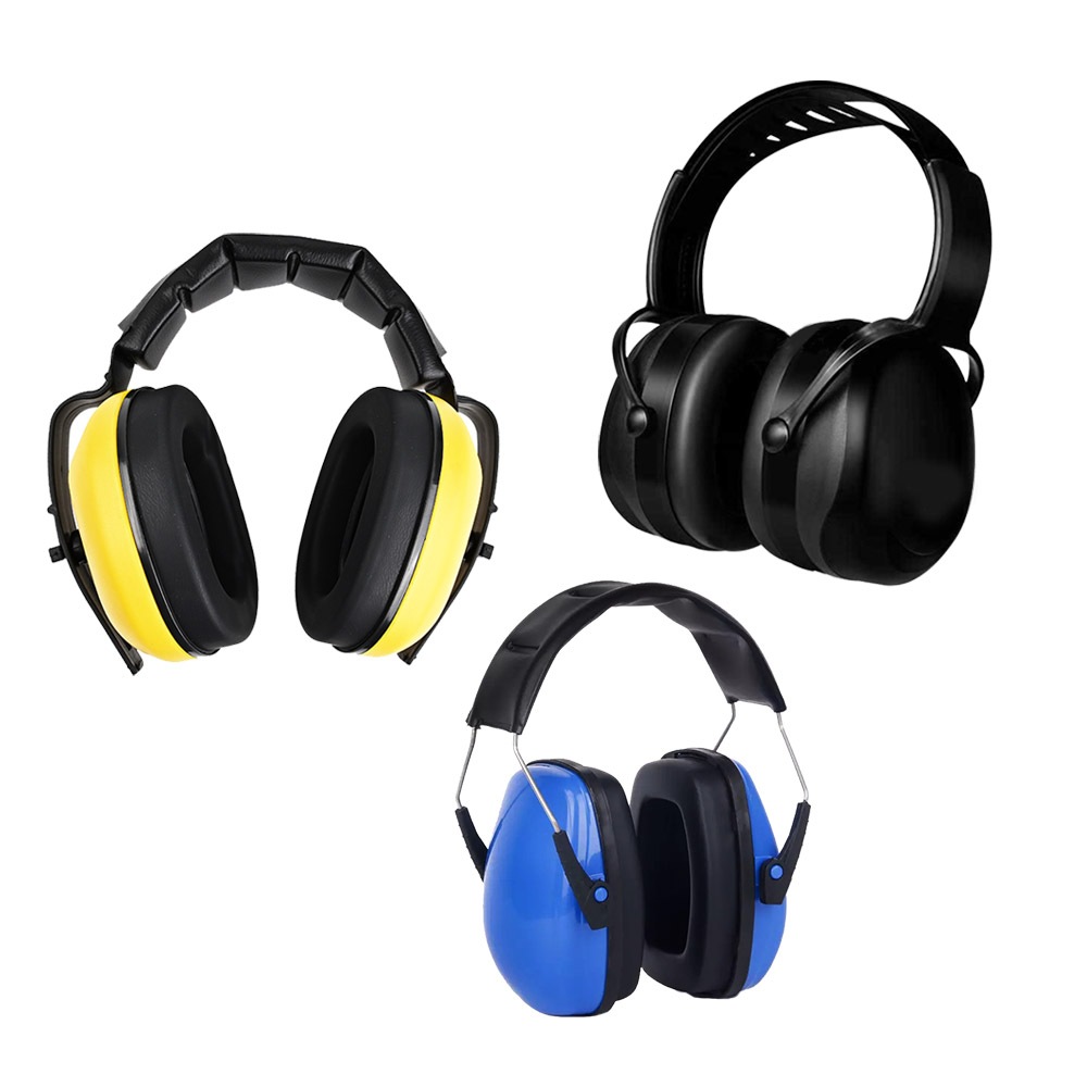 折疊式 防噪音耳罩 安全耳罩 降噪 可調整尺寸 隔音耳罩 降低音量 隔絕噪音 讀書 工程 工廠 H10A款, , large