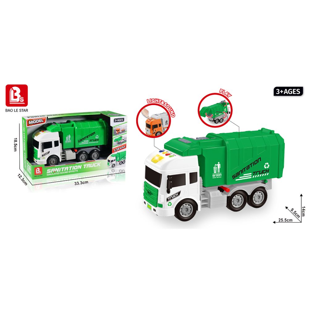 Inertial Sanitrtion Truck, , large