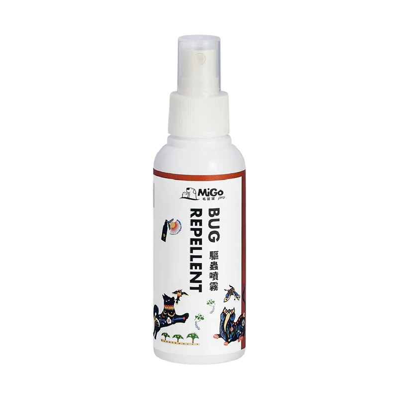 【Mao Dangjia】Pet Antibacterial Anti-Mosquito and Flea Repellent Spray x2 (100ml/pack), , large