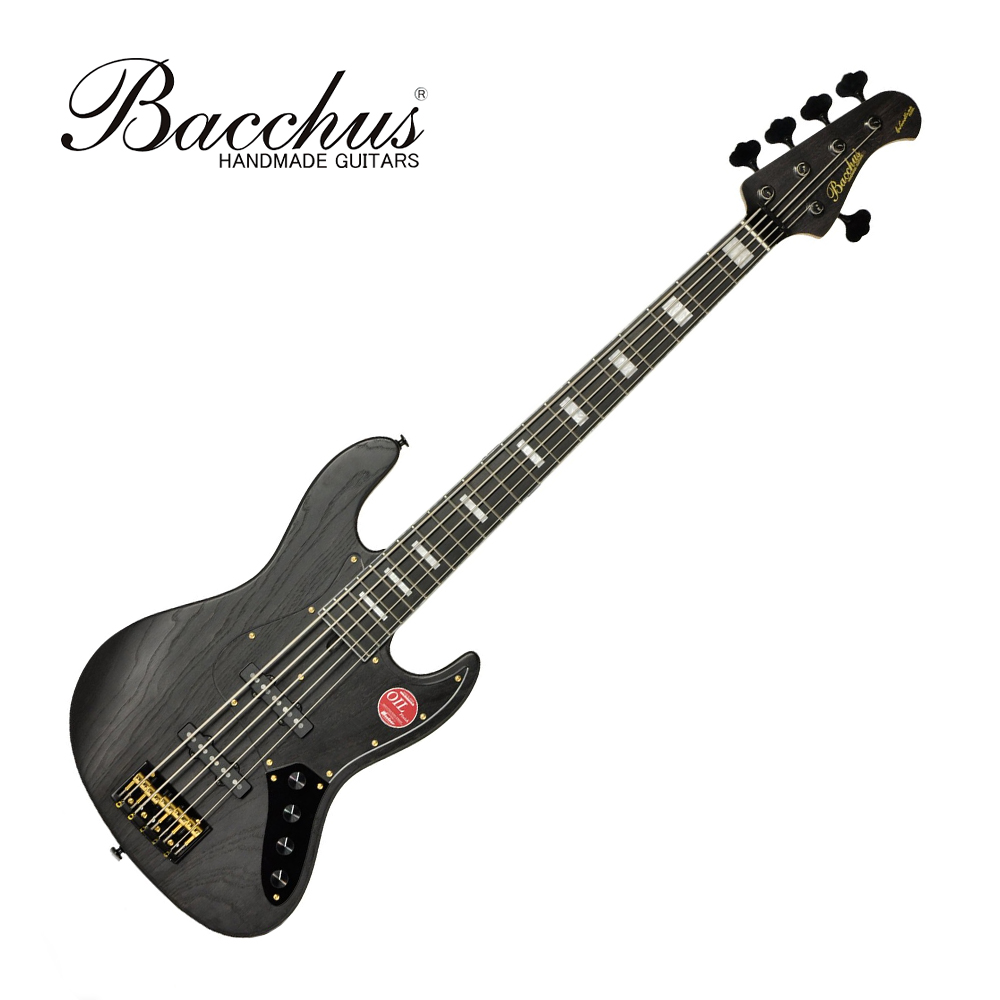Bacchus WOODLINE517 AC BGP BLK/OIL 五弦貝斯 黑金特別版