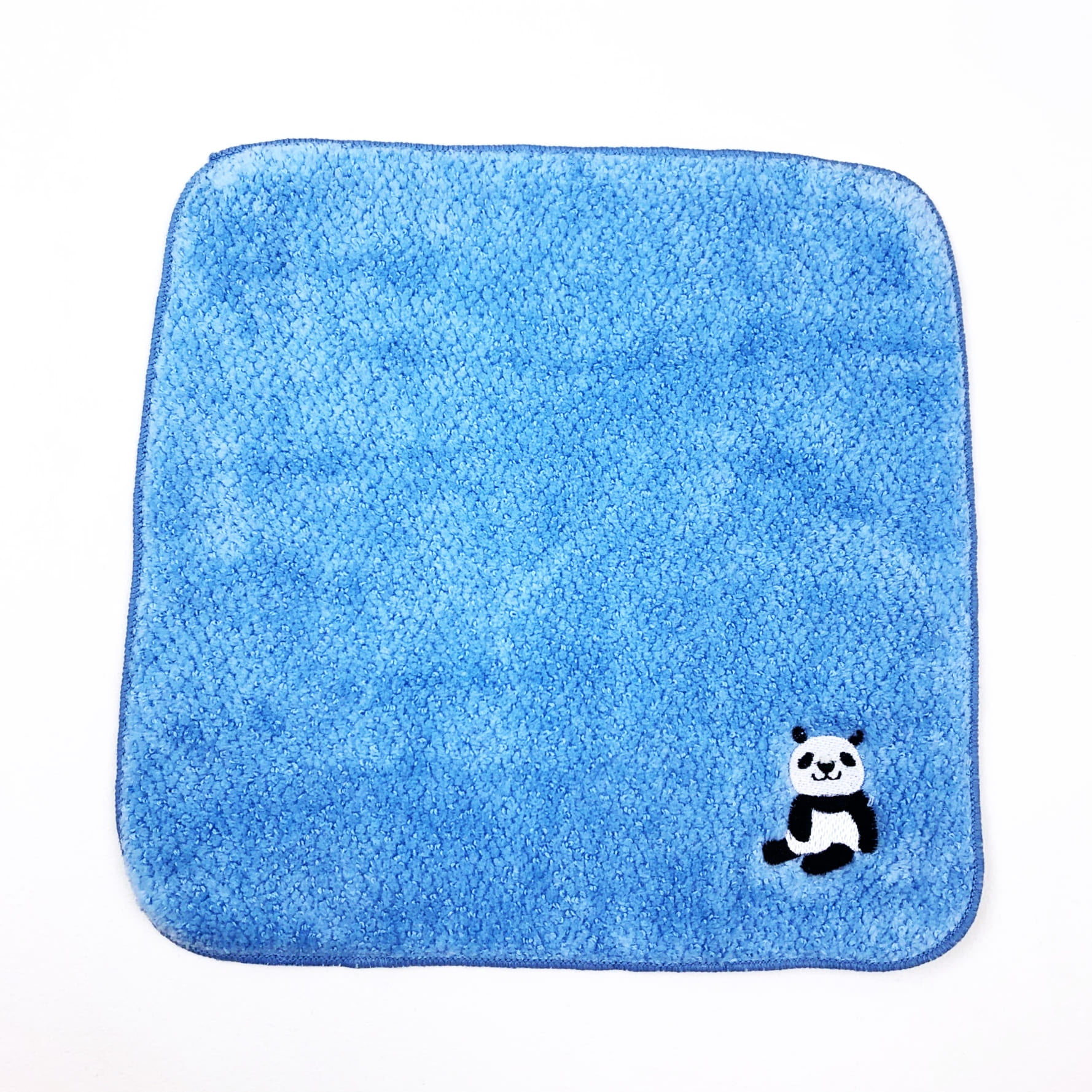 Embroidered towel animal panda
