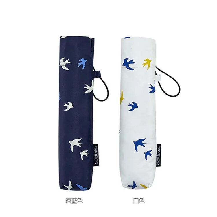 【周周生活】雨傘 現貨 折疊傘 口袋傘  遮陽傘 陽傘 燕子飛舞 摺疊傘 輕量傘 晴雨傘 防潑水 抗UV 傘 快速出貨, , large