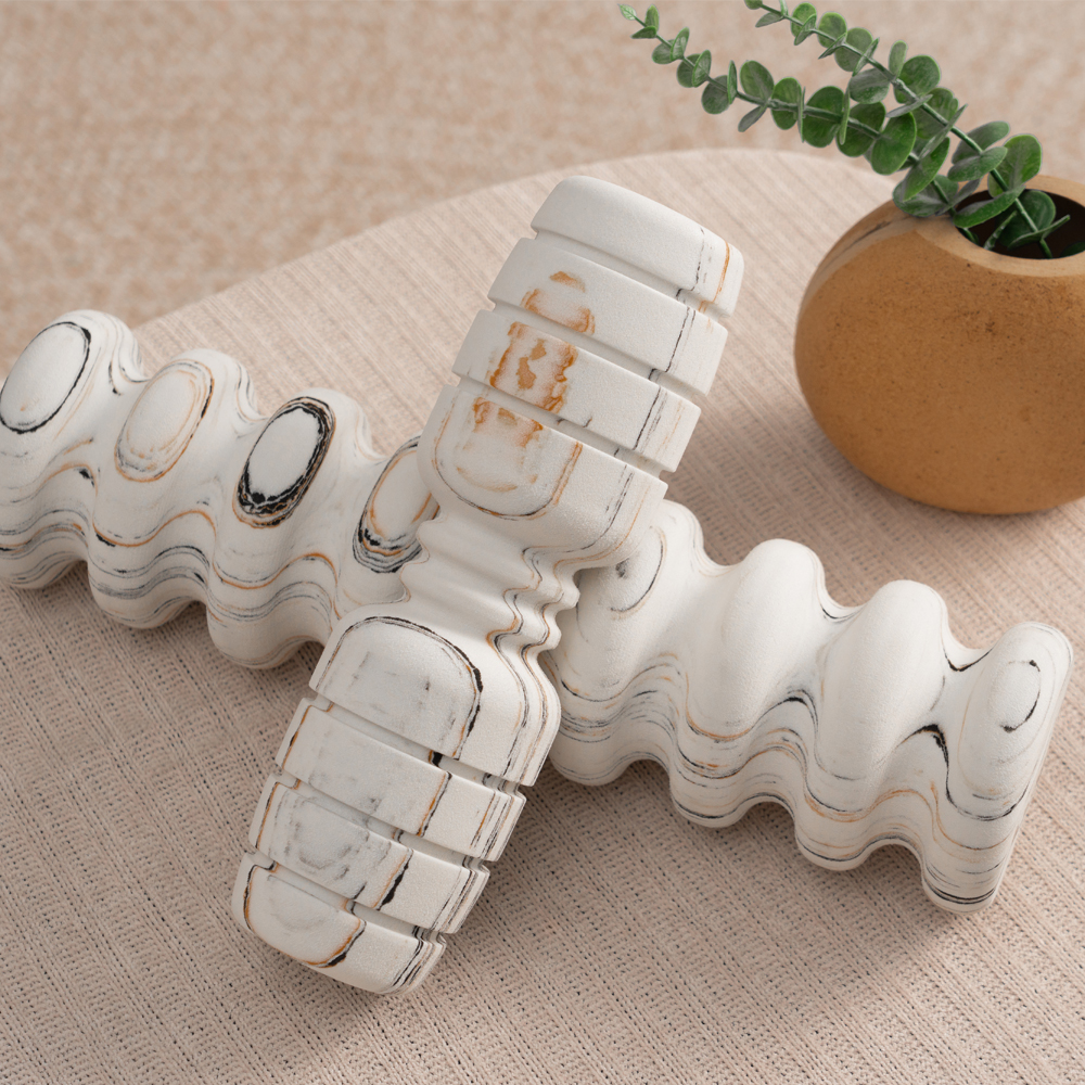 【BYZOOM FITNESS】大理石紋 舒緩版按摩滾筒, , large