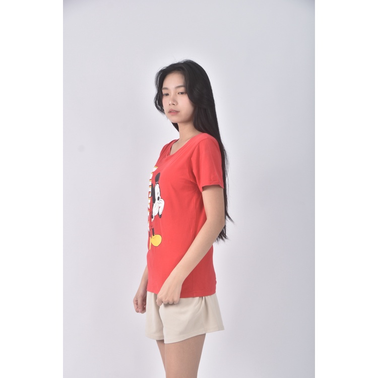 (S) net質感棉質純棉紅色短袖上衣二手衣, , large