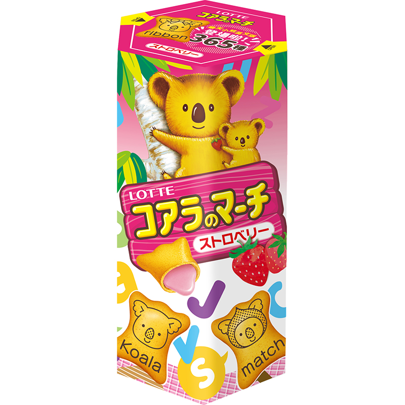 樂天小熊餅草莓風味, , large