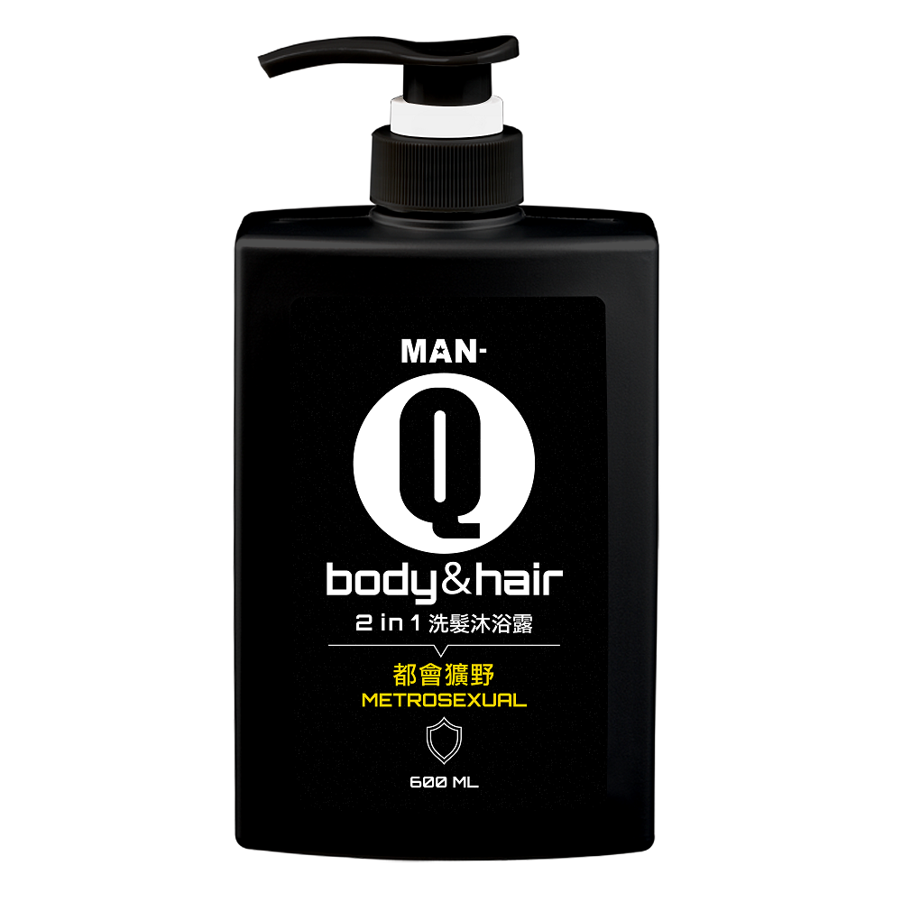 MAN-Q2in1 Hair and Body Wash-Metrosexual, , large