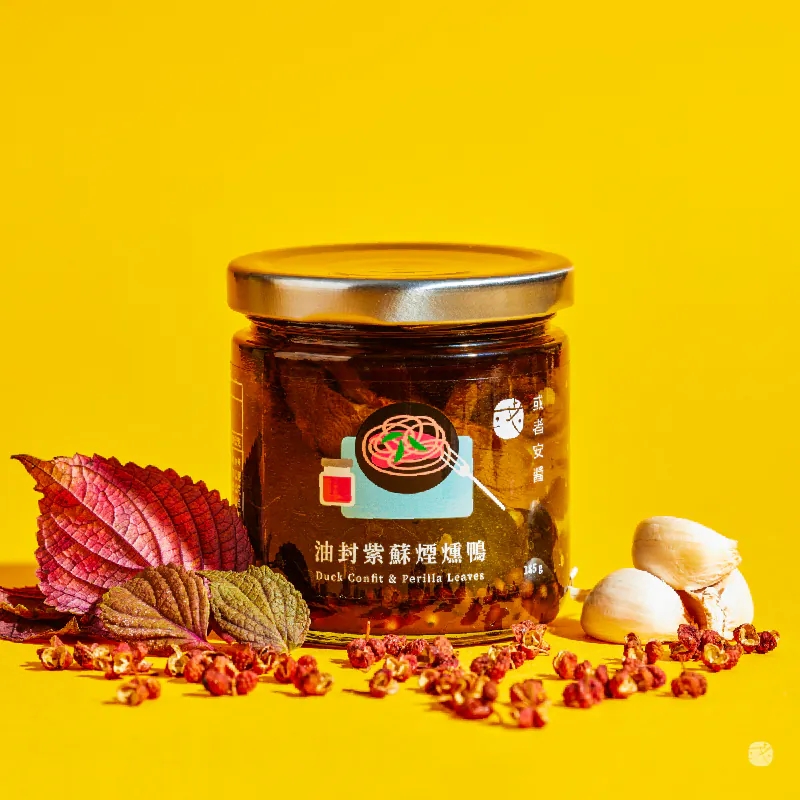 [或者安醬]油封紫蘇煙燻鴨, , large