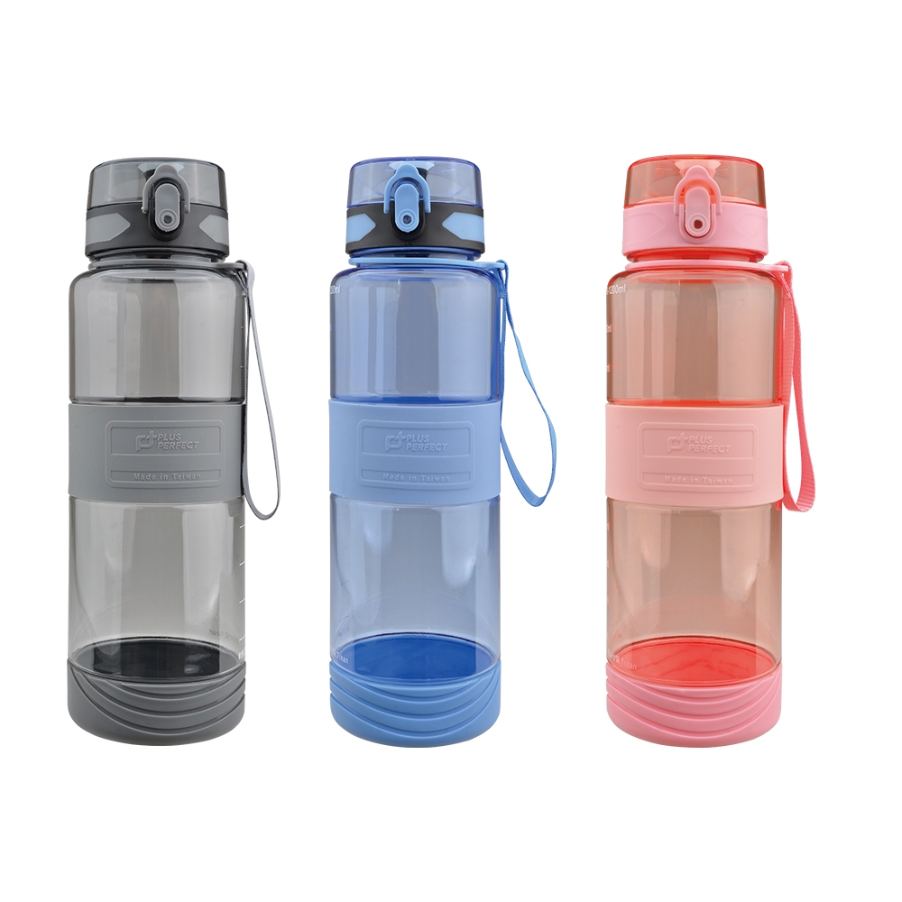 PERFECT 理想牌 極致運動水壺高溫耐熱透明質感 灰色800cc-Leidea樂德兒, , large