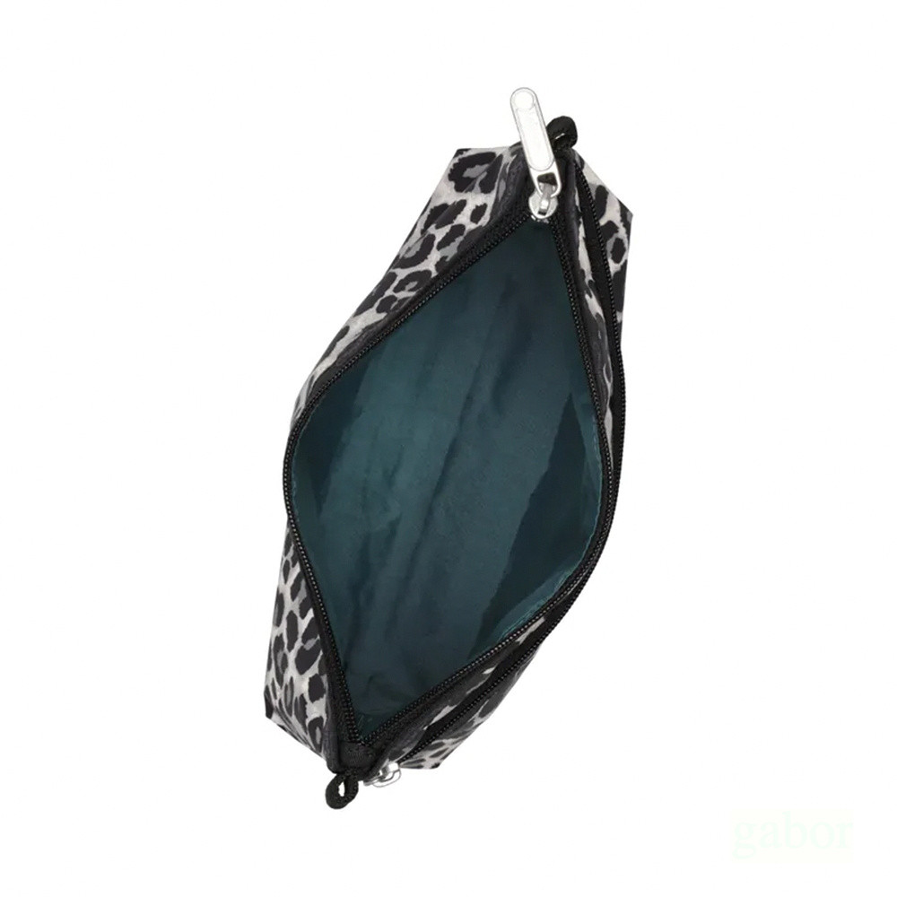 LeSportsac Cosmetic Clutch 雙層拉鍊收納化妝包 送禮-柔影豹紋, , large