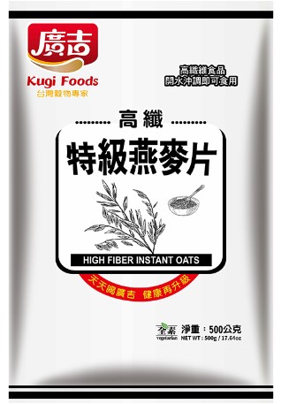 【廣吉】高纖特級燕麥片500g, , large