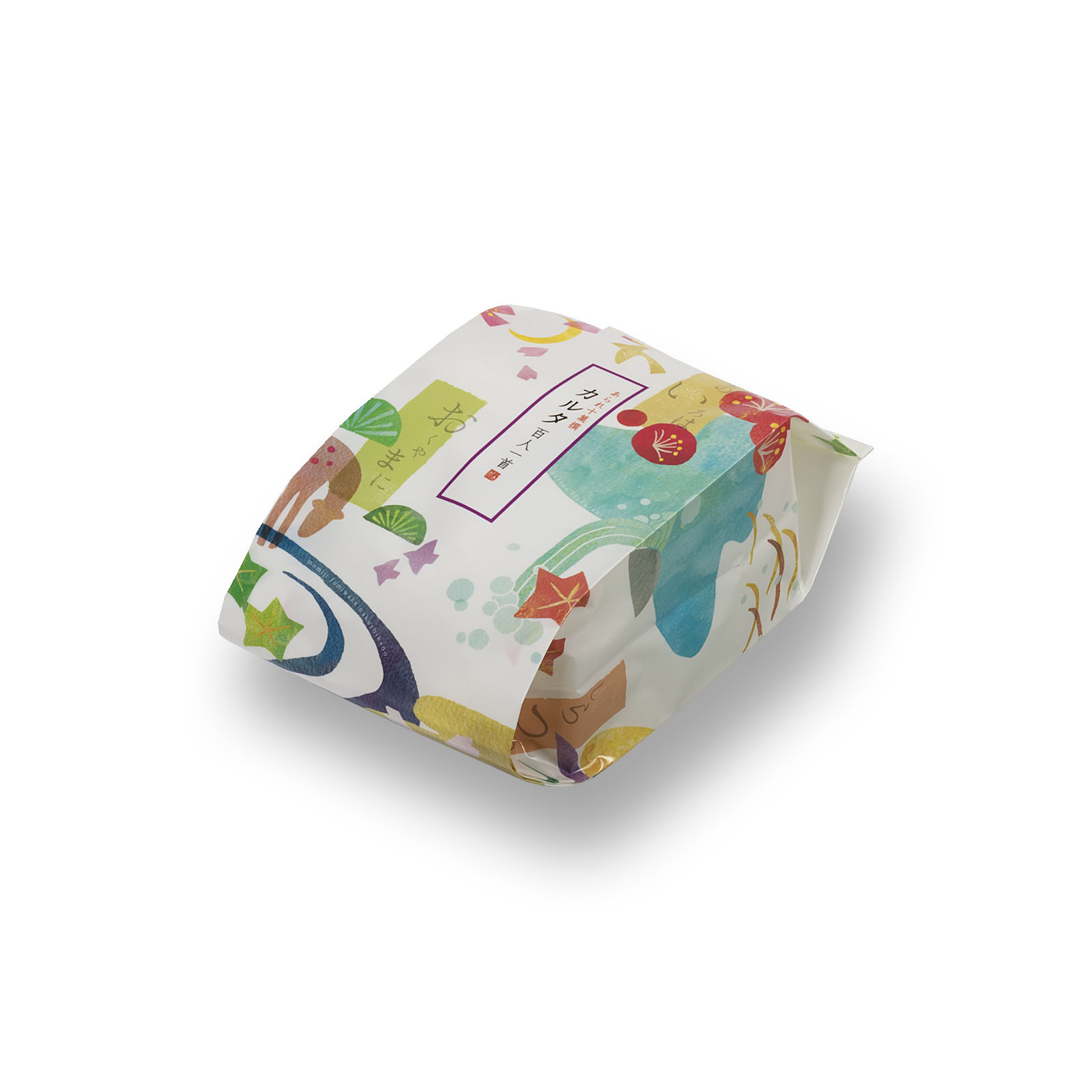 【Ogurasansou】Hyakunin Isshu Rice Cracker Gift Bag (52 pcs)