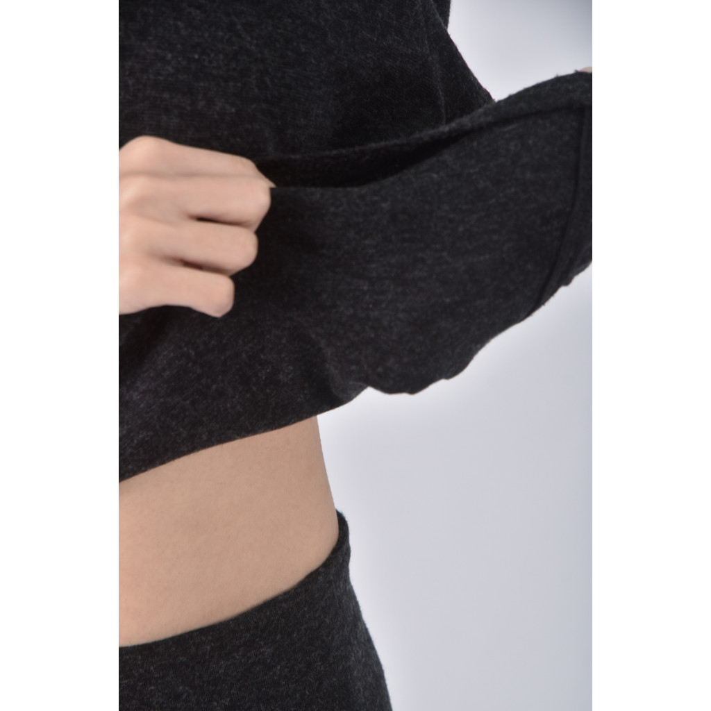 (S) nondica豹紋黑色套裝二手衣, , large