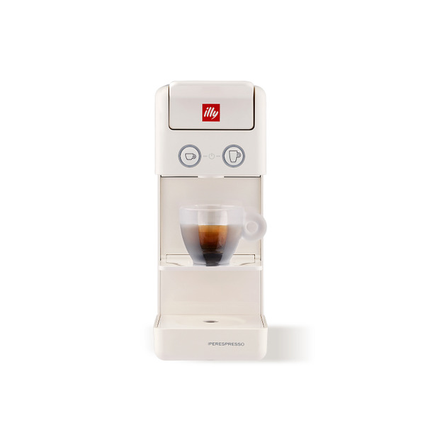 【illy】Y3.3 iperEspresso 膠囊咖啡機 白 贈送 iperEspresso 咖啡膠囊(18入)*3, , large