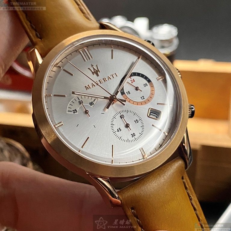 [TIMEMASTER] MASERATI watch, 44mm, R8871633002, , large