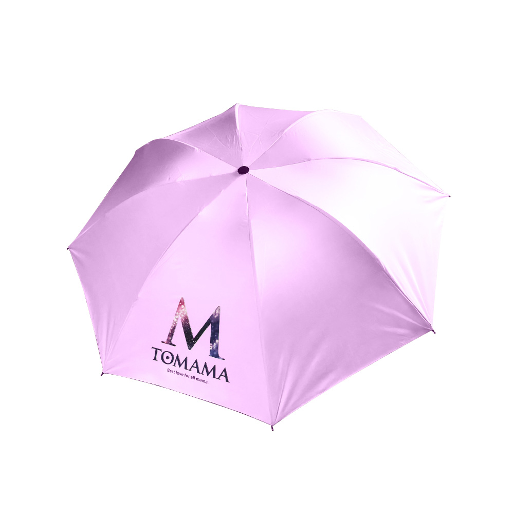 TOMAMA  | 「寬95cm」 抗UV反向晴雨兩用折疊傘-夢幻粉, , large
