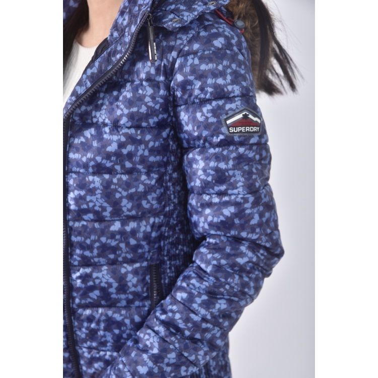 (S) superdry迷彩藍色外套二手衣, , large