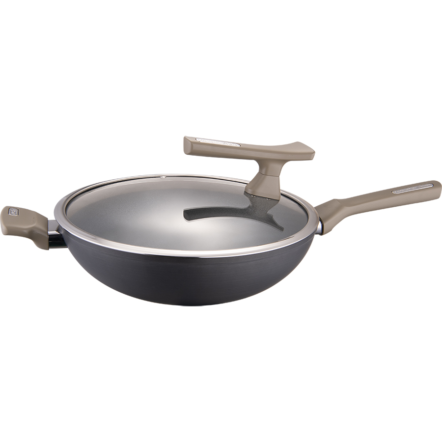 Chinese non-stick wok 36cm, , large