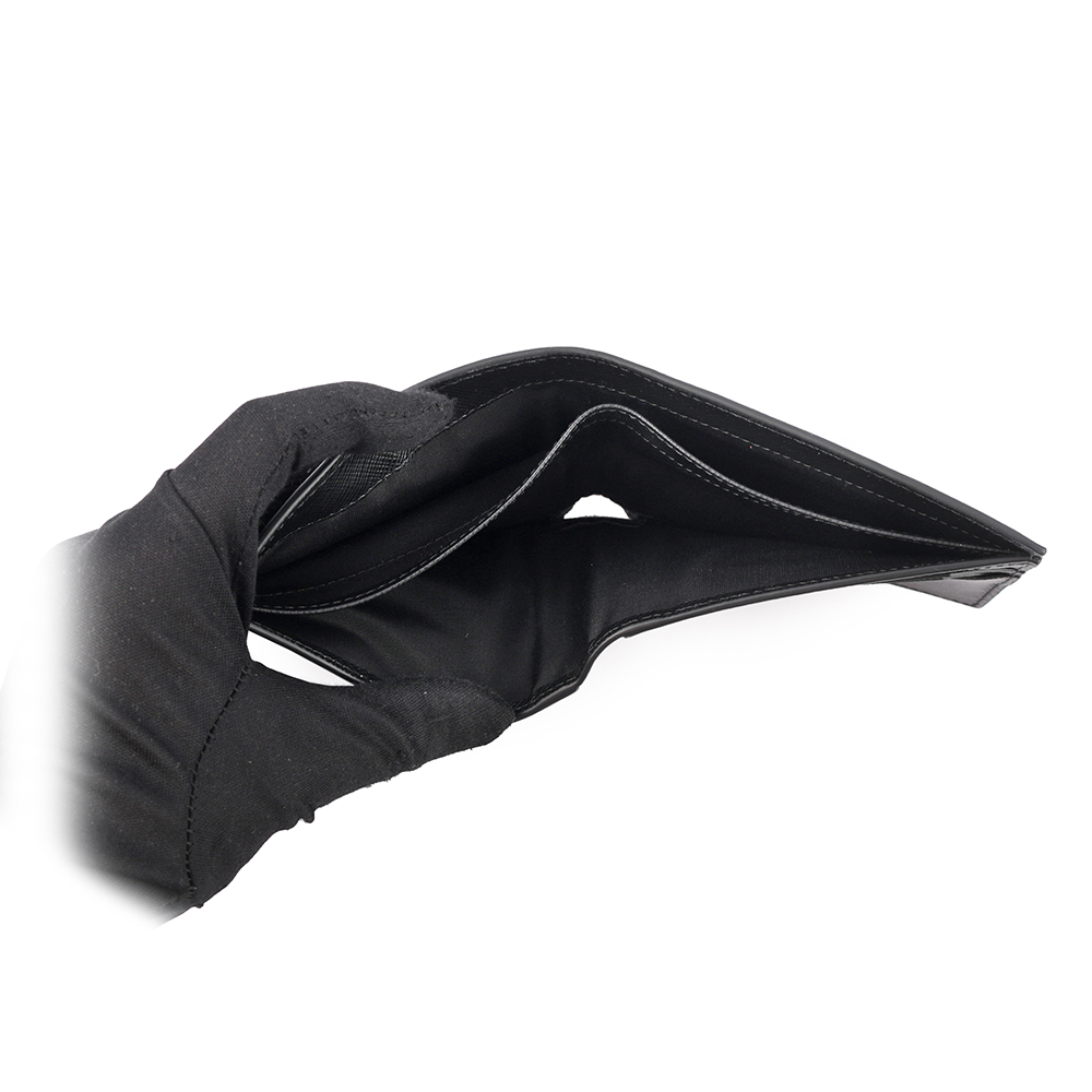 Montblanc 萬寶龍 匠心系列防刮牛皮對開6卡短夾/黑色, , large