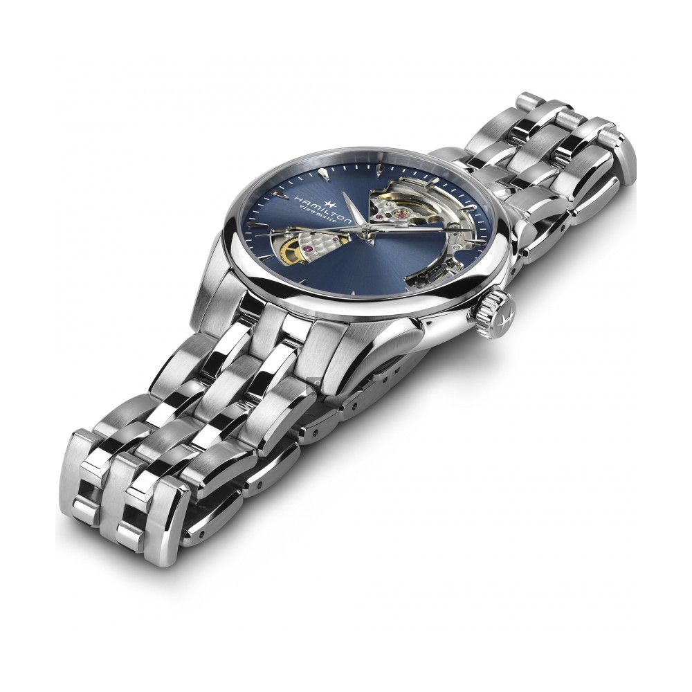 Hamilton 漢米爾頓 Jazzmaster 鏤空機械錶-36mm H32215141, , large