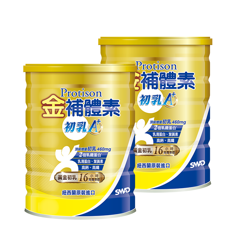 [正光藥局]金補體素-初乳A+奶粉780g_2罐組, , large