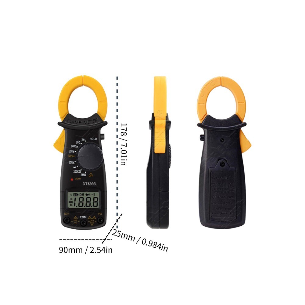 鉗型萬用電錶, , large